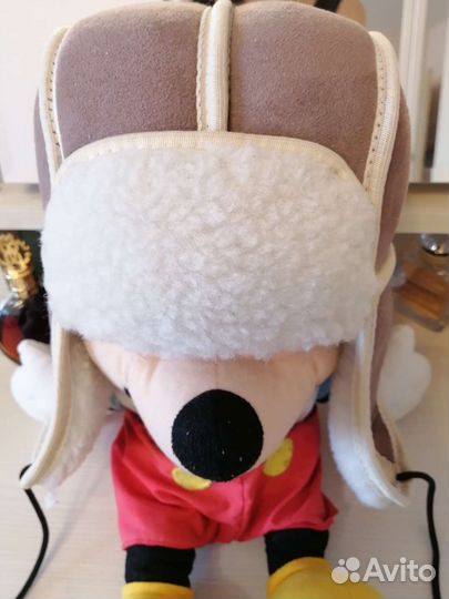 Меховая детская шапка ушанка