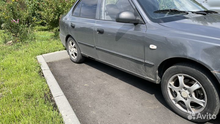 Hyundai Accent 1.5 AT, 2005, 181 000 км