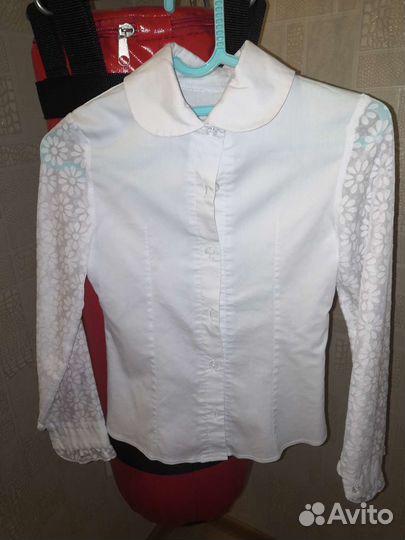 Блузка нарядная школьная 1-2класс