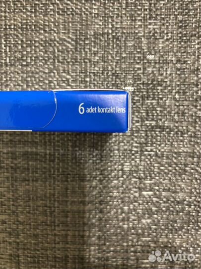 Линзы контактные 6 штук