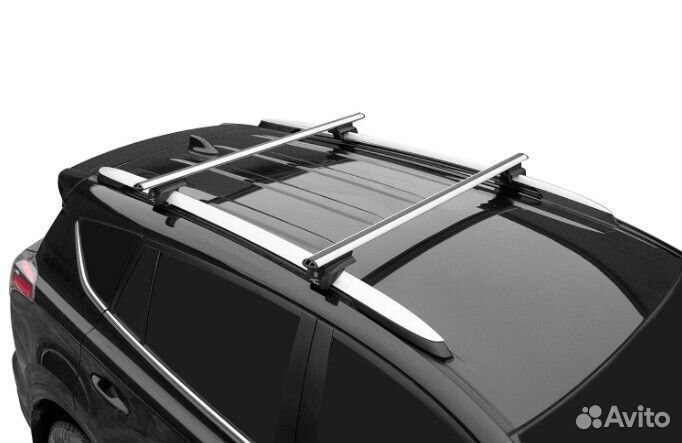 Багажная система «LUX» элегант на рейлинги с аэрод