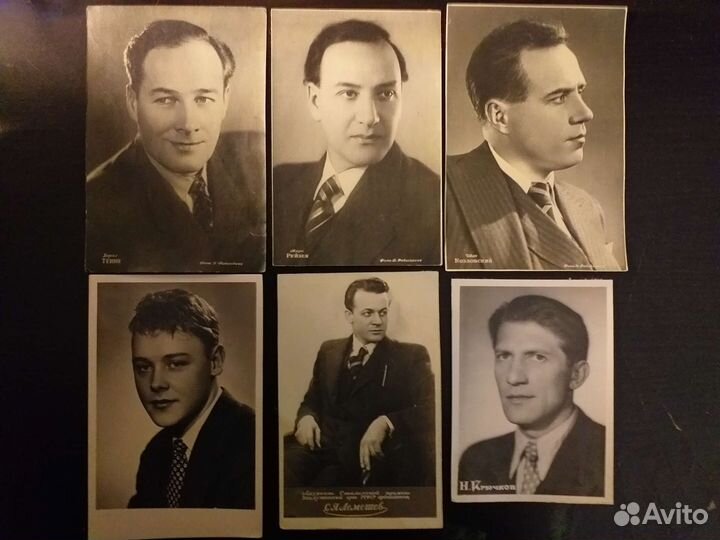 Фотографии советских артистов РСФСР
