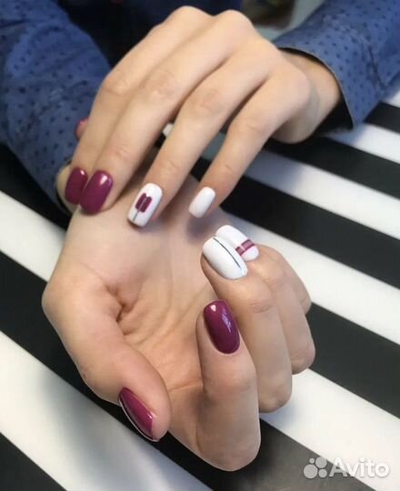 Маникюр гель лак