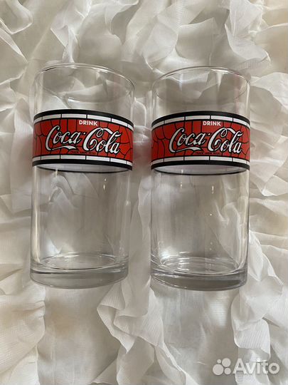 Бокал coca cola оригинал 1970 г