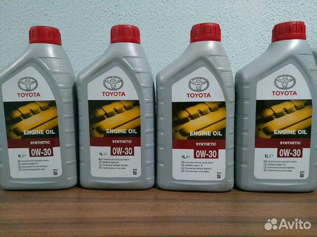 Масло моторное toyota 0w30 купить в Москве | Авито