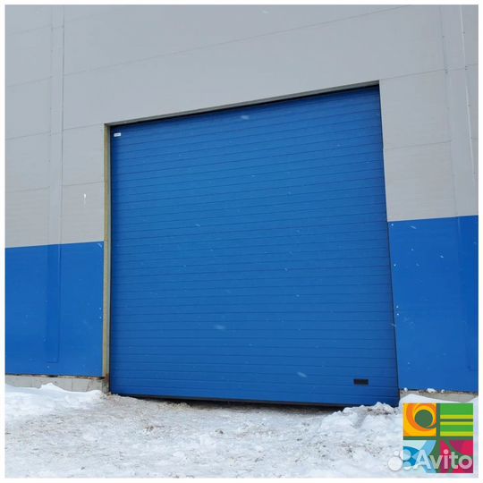 Секционные ворота alutech