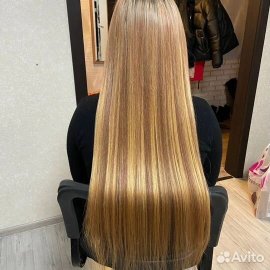 Наращивание волос, натуральные и биопротеиновые