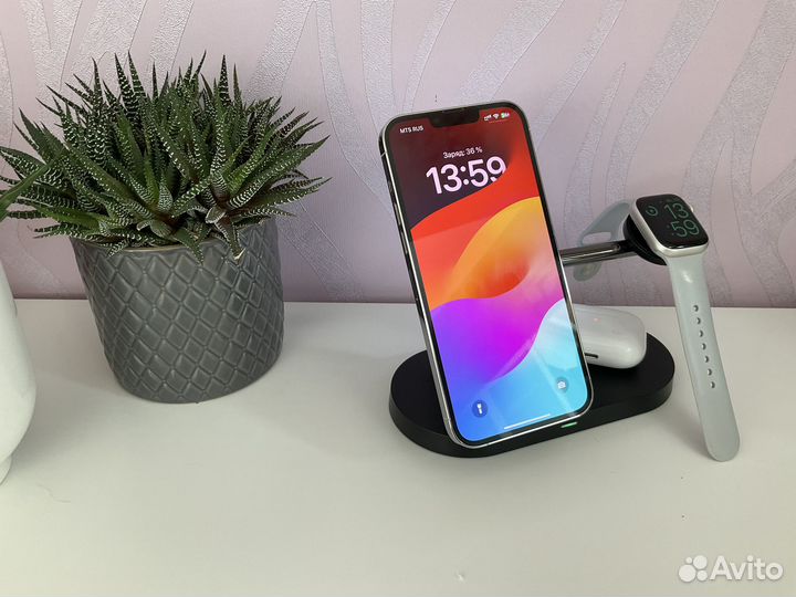 Беспроводная зарядка Magsafe для iPhone, Watch, Ai