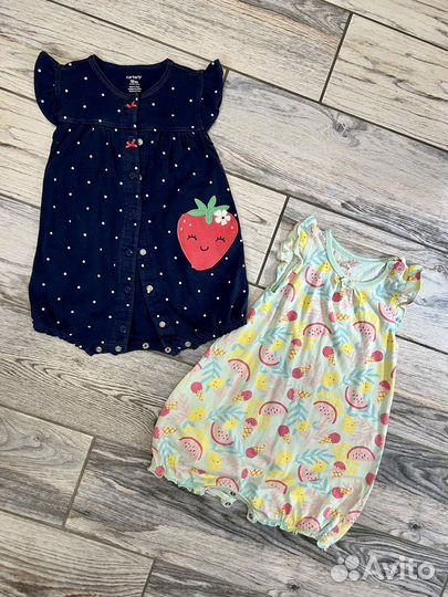 Пакет летних вещей для девочки 80-86