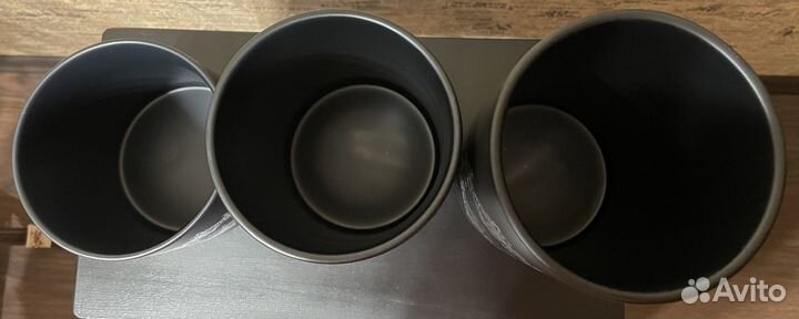 Набор фарфор банки, солонка, перечница