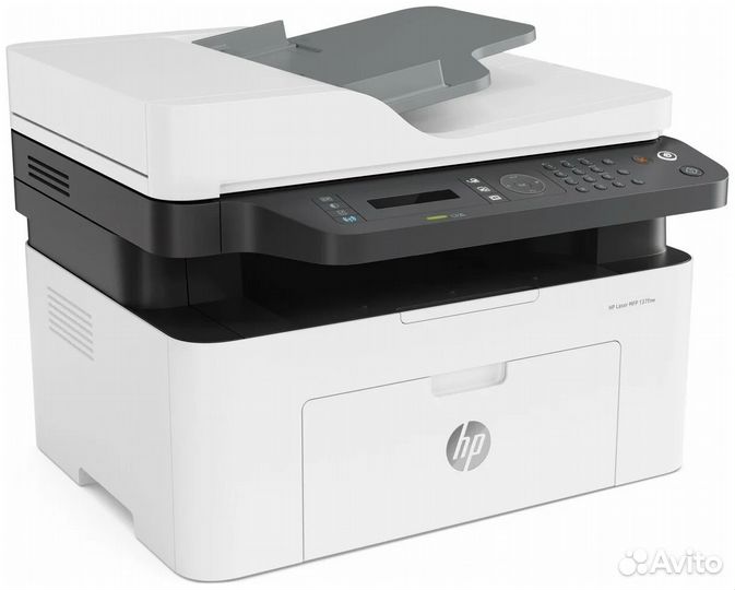 Мфу лазер.HP Laser 137fnw, ч/б, А4, Wi-Fi,AirPrint