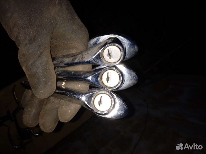 Ручки дверей газ 69 хром и мат