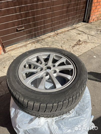 Диски r16 Mitsubishi Lancer X на зимней резине