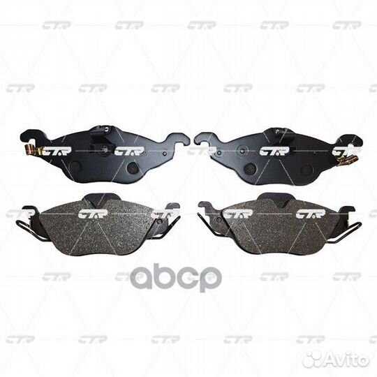 CKG-13 Колодки тормозные дисковые перед G