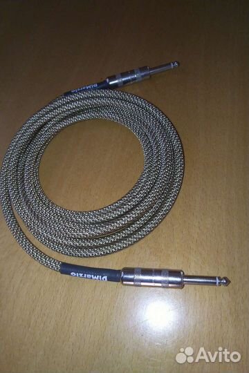 Инструментальный ретро кабель Dimarzio, США, новый