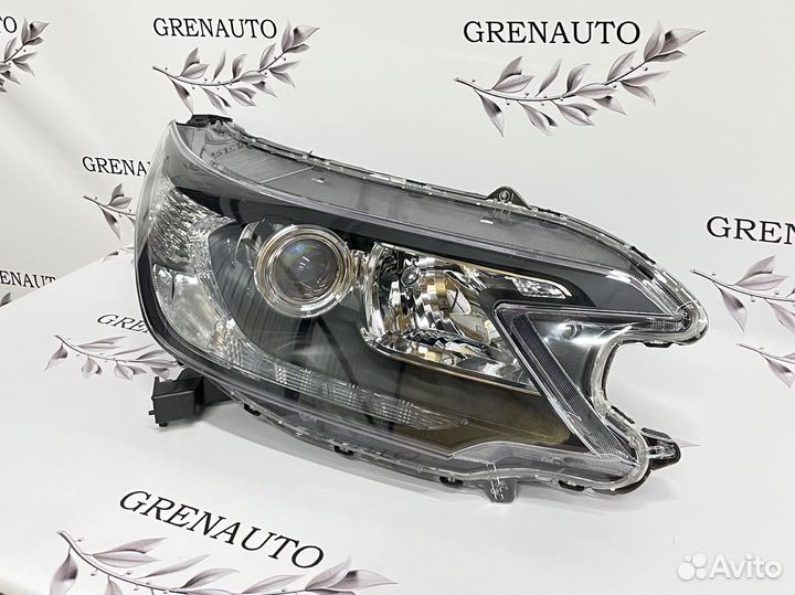 Фара правая галоген Honda Crv4 2012-2015 с LED дхо