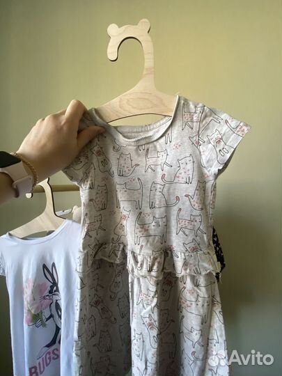 Вещи пакетом на девочку 98 104