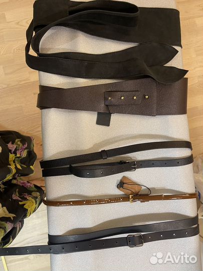 Ремни кожаные женские