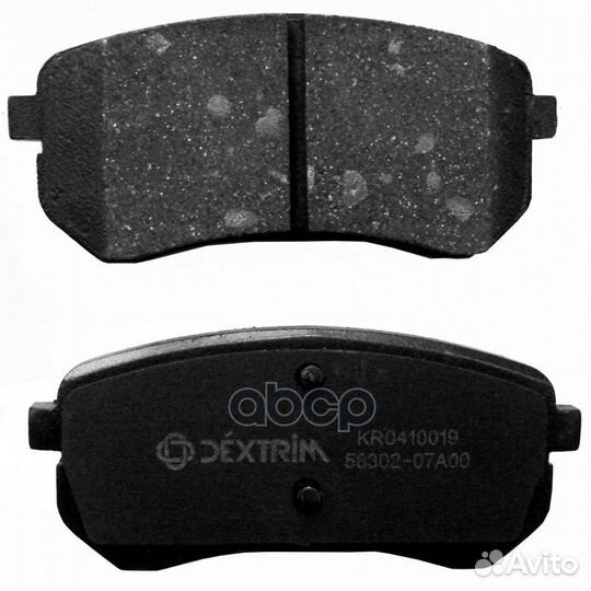 Колодки тормозные KR0410019 Dextrim
