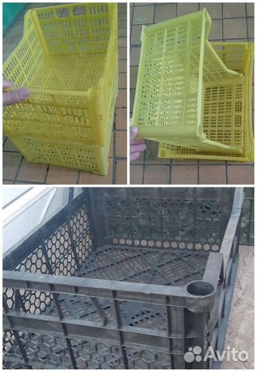 Ящик полипропиленовые прочные