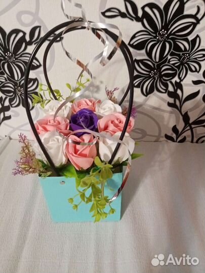 Пенно мыльные букеты