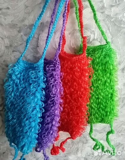 Мочалка ручной работы