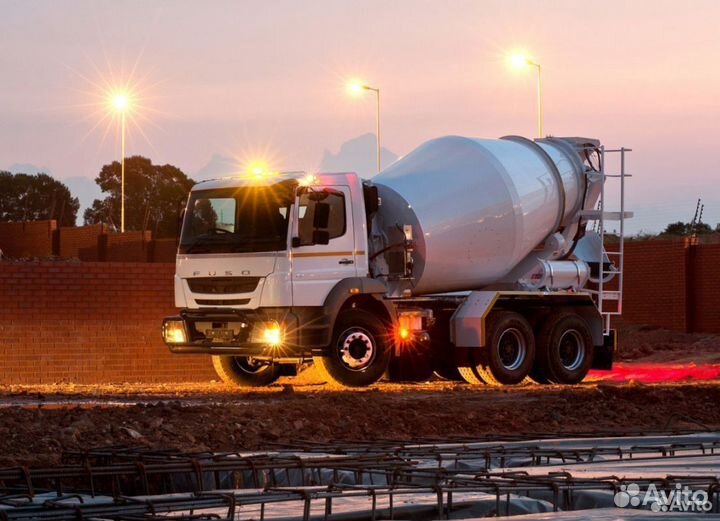 Бетон напрямую от завода. Доставка бетона миксером