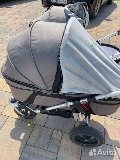 Коляска для двойни tfk duo