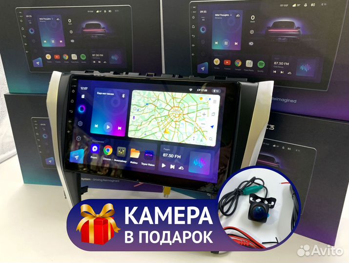 Магнитола Teyes 3/32 Тойота Камри 55