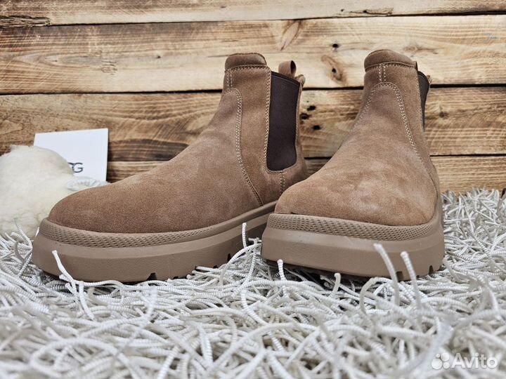 Угги Ugg Mens Burleigh Chelsea Chestnut оригинал