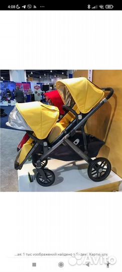Коляска для погодок премиум класса uppababy vista