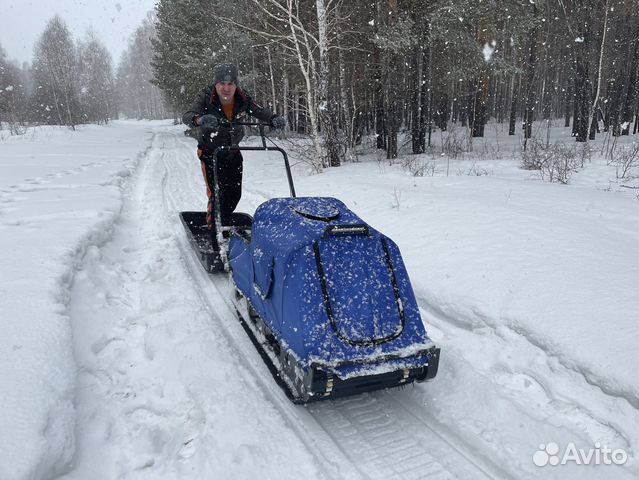 Мотобуксировщик Одногусеничный 17 л.с