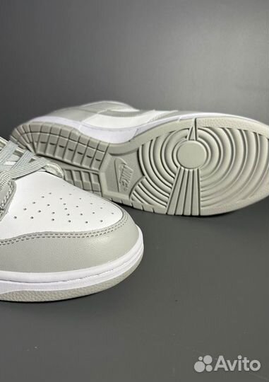 Кроссовки Nike SB Dunk Grey Люкс