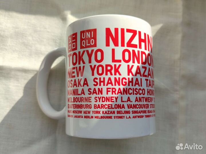 Кружка Uniqlo новая