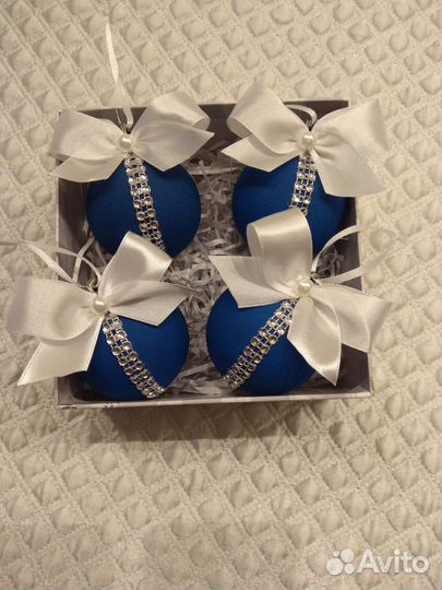 Елочные игрушки ручная работа