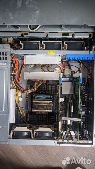 Сервер SuperMicro почти HP