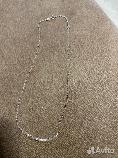 Колье серебро