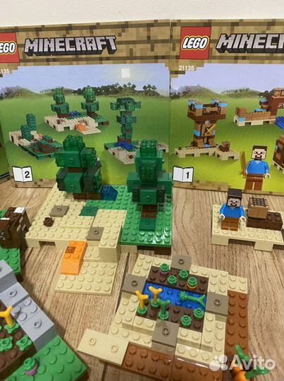 Лего майнкрафт 21135 верстак 2.0