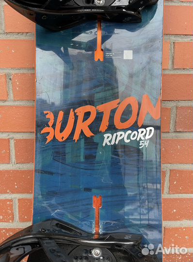 Сноуборд Burton 154см + крепы