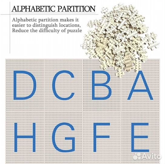 Пазлы деревянные 1000 элементов