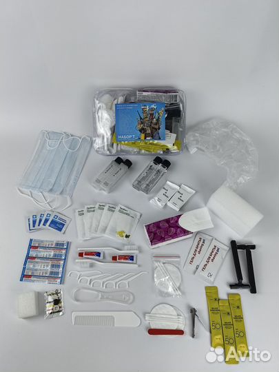 Дорожный Набор косметики мужской стандартный