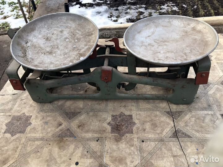 Весы с гирями СССР