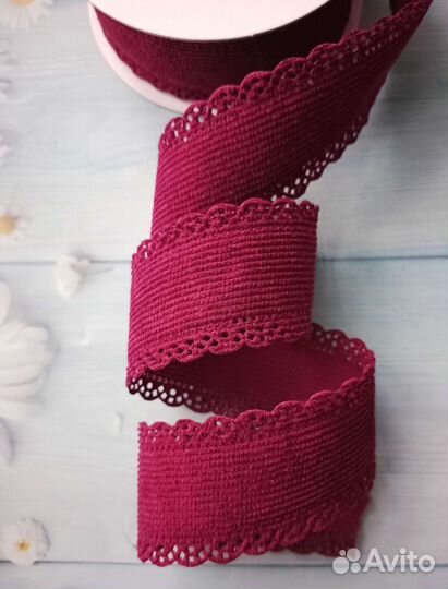 Вельветовая лента с перфорацией