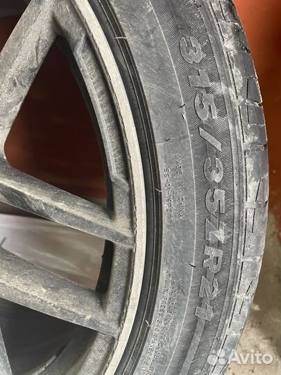 Колеса на mercedes r21