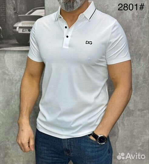 Поло мужское Dolce Gabbana 3 цвета
