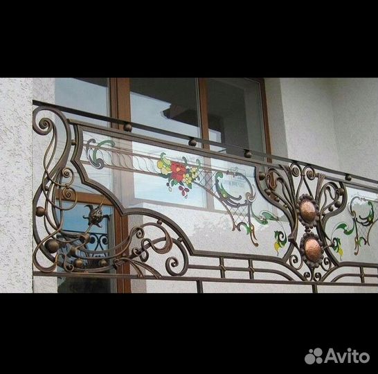 Кованые перила