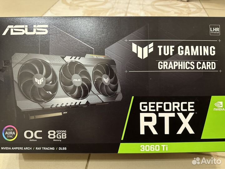 Видеокарта rtx 3060 ti
