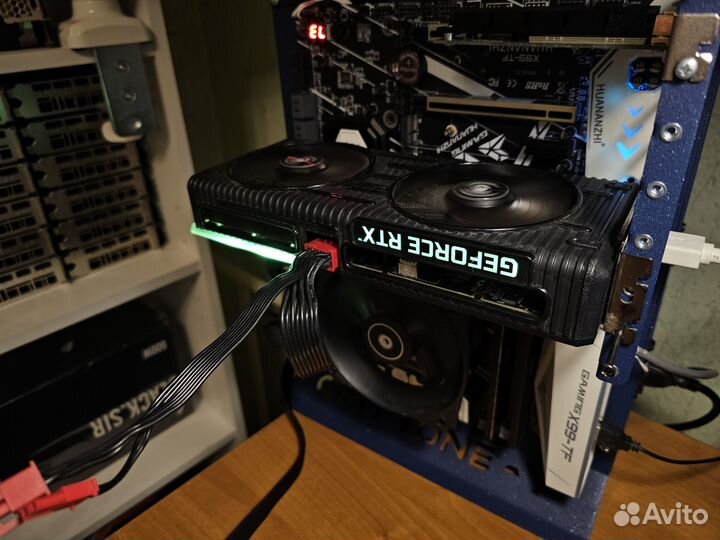 Видеокарта Palit Dual GeForce RTX 3060Ti идеал чек