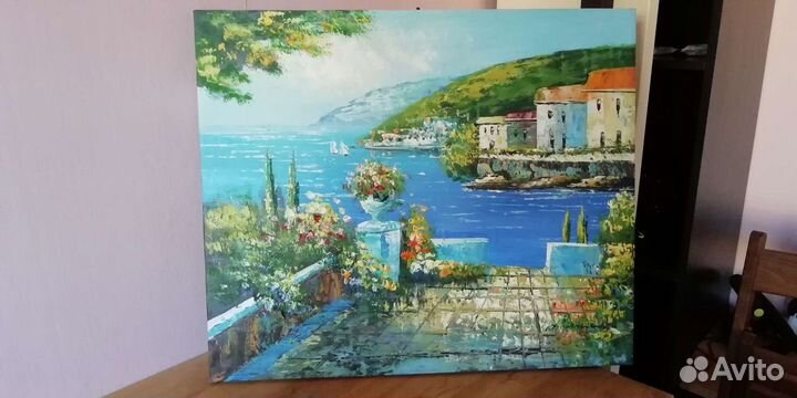 Картина маслом на холсте пейзаж