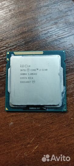 Продам процессор i3 3240
